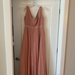 Bridesmaid dress Dusty Rose worn once